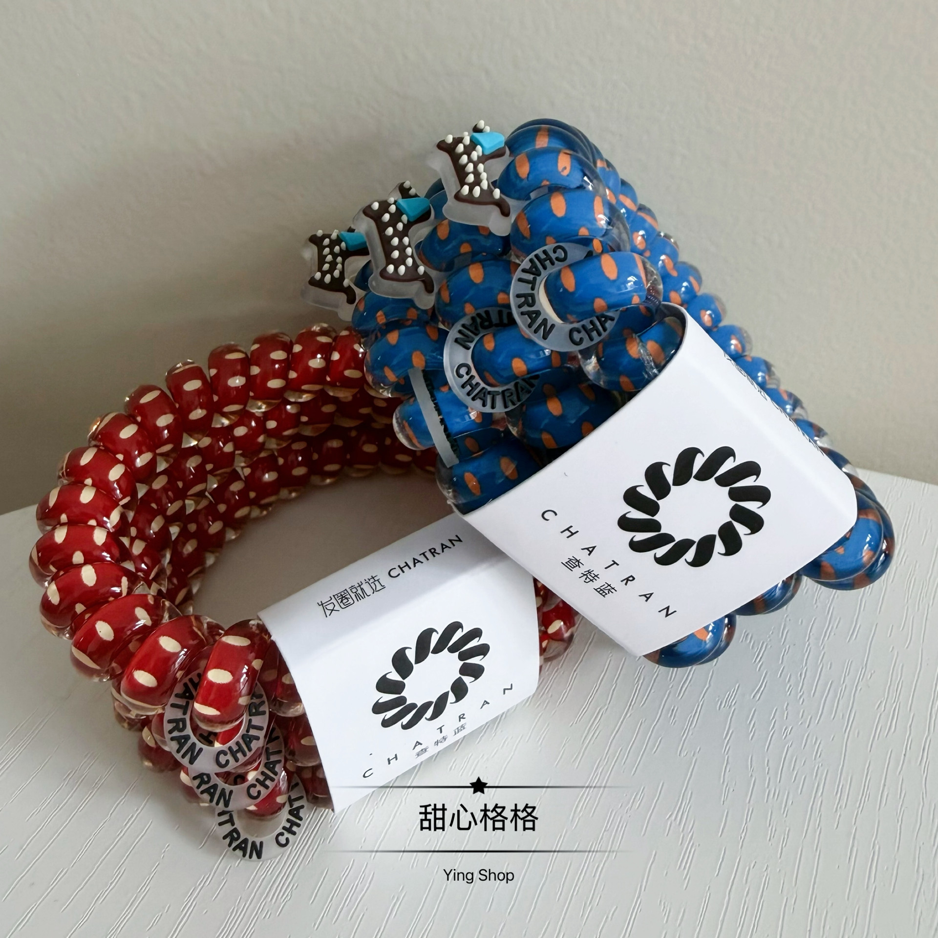 新款韩国加粗加厚大号电话线发圈