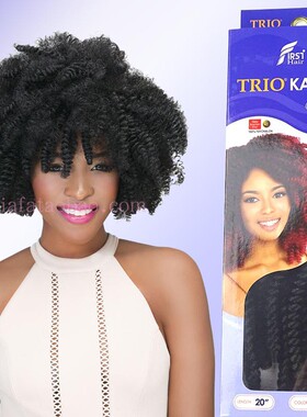 非洲脏辫假发女小卷弹簧卷小辫子kima kalon hair crochet braids