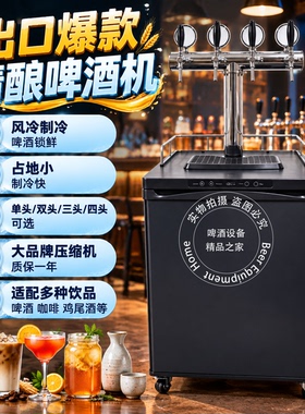 精酿家酿啤酒机风冷生啤机扎啤机