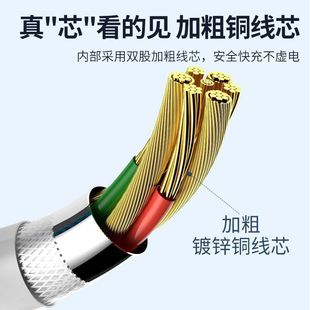 适用MizzZee 充电线充电器 谜姬小白杯实心DC3.5MM飞机数据线针式