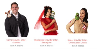 阴间大法师肩上公仔 Beetlejuice shoulder sitter