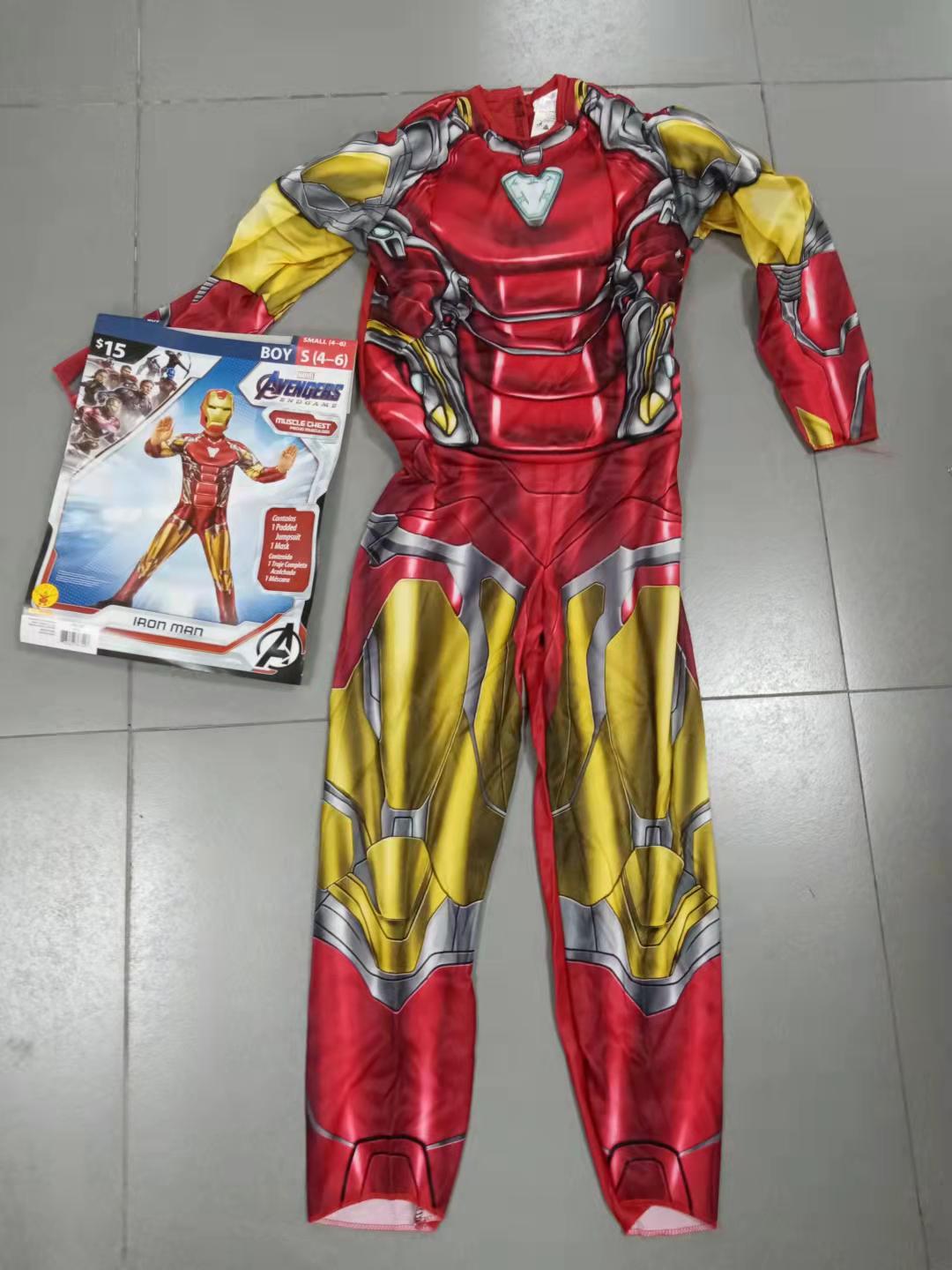 美国裤子款豪华钢铁侠 Deluxe Iron Man 带豪华闪亮面具