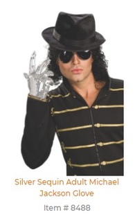 成人迈克杰克逊右手手套 Michael Jackson