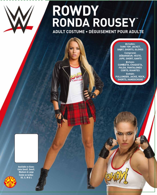 暴脾气女王隆达罗西 wwe选手 rowdy ronda rousey