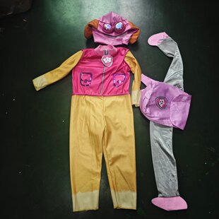 儿童天天豪华套装 Skye 帽子连体服书包