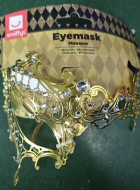 #成人金色金属面具2款 假面舞会 Eyemask