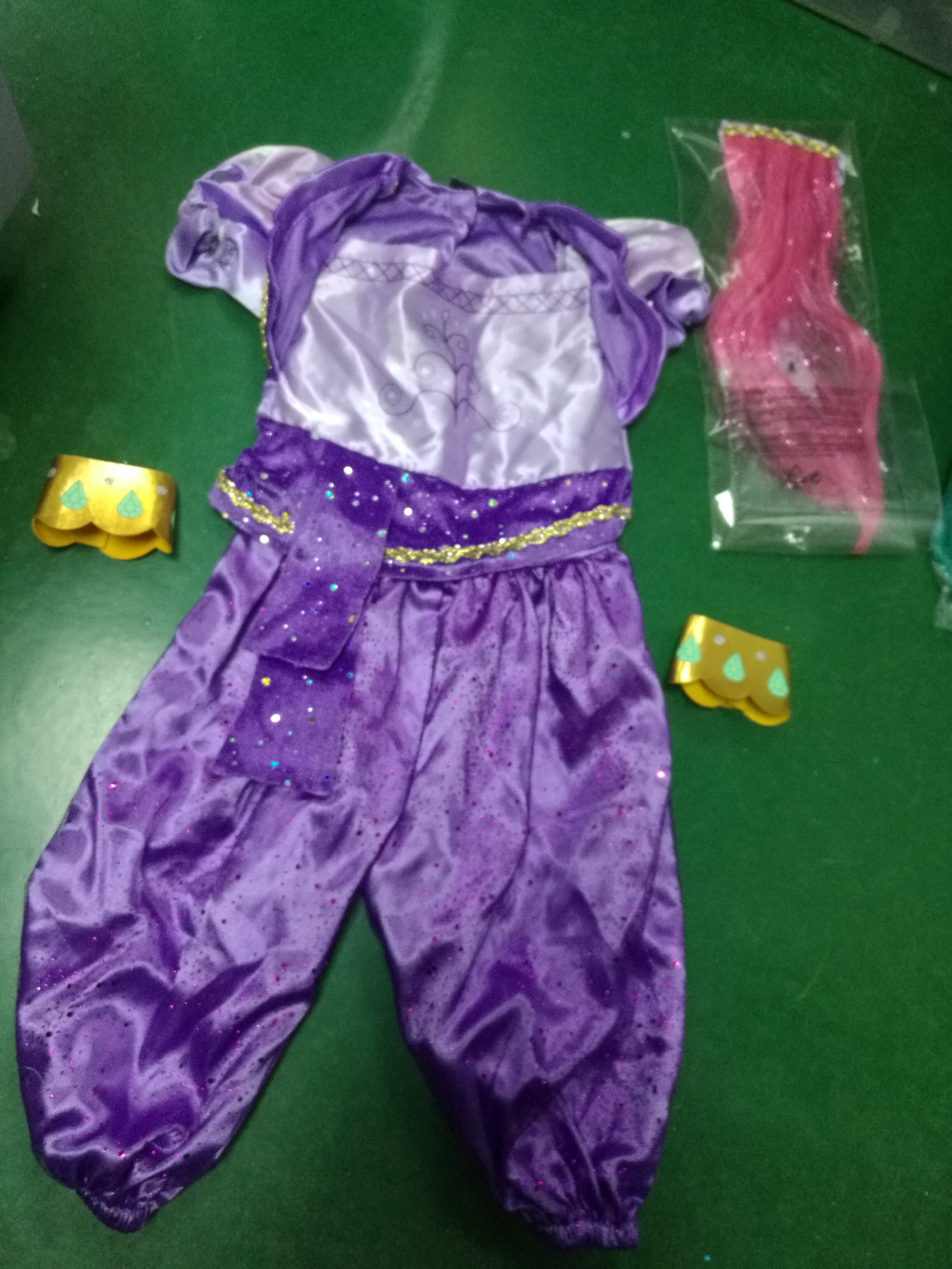 带包装美国版 愿望精灵 亮亮晶晶 Shimmer and Shine女童套装