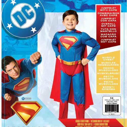 豪华填充肌肉新DC超人Superman