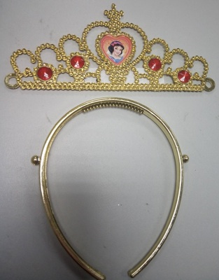 迪士尼公主儿童皇冠头箍发箍-白雪公主，长发公主Headband