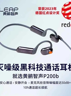 黄鹂智声蓝牙降噪通话耳机Oleap P200b ENC通话灭噪真无线不入耳