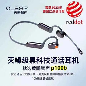 黄鹂智声蓝牙降噪通话耳机Oleap P100b ENC通话灭噪真无线不入耳