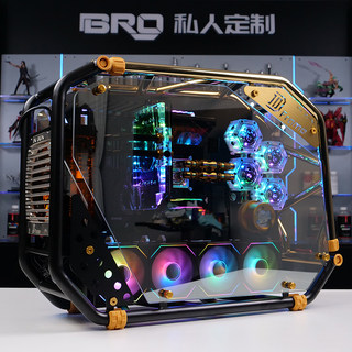 BRO兄弟水冷 迎广/IN WIN D-Frame2.0 限量版定制分体式水冷方案