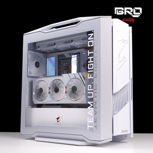 BRO定制 技嘉AC601G机械雕定制分体式水冷游戏电脑主机方案