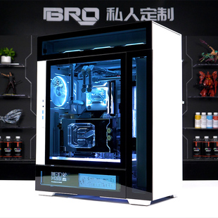 水冷方案 机箱定制分体式 迎广ModFree魔飞效能版 BRO兄弟水冷