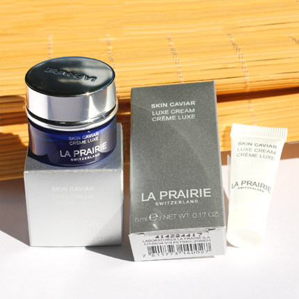 莱伯妮鱼子面霜莱珀妮丰盈面霜La prairie蓓丽蓝鱼子精华5ml小样