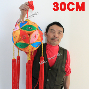 靖西旧州绣球广西绣球民族风送外国民族特色绣球手工婚庆礼品30cm