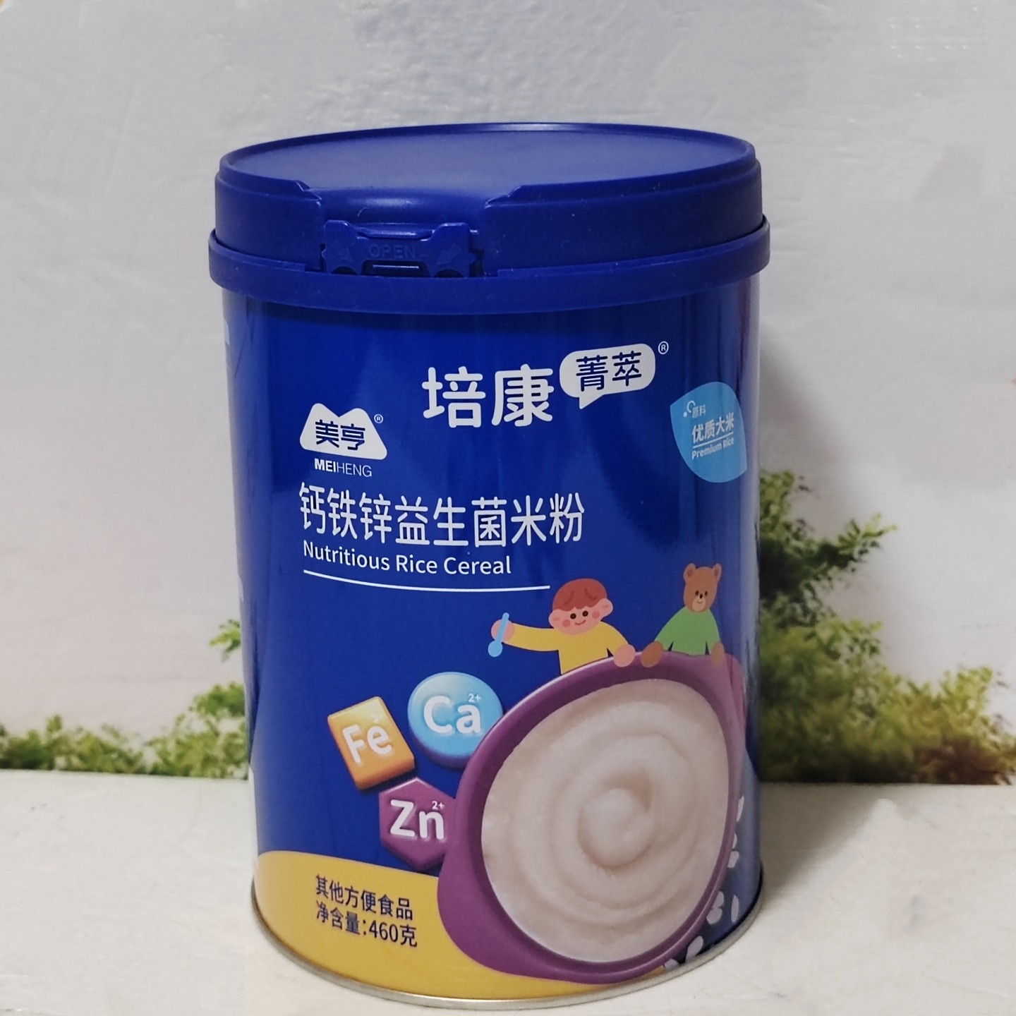 美亨米粉钙铁锌益生菌培康菁萃营养米粉