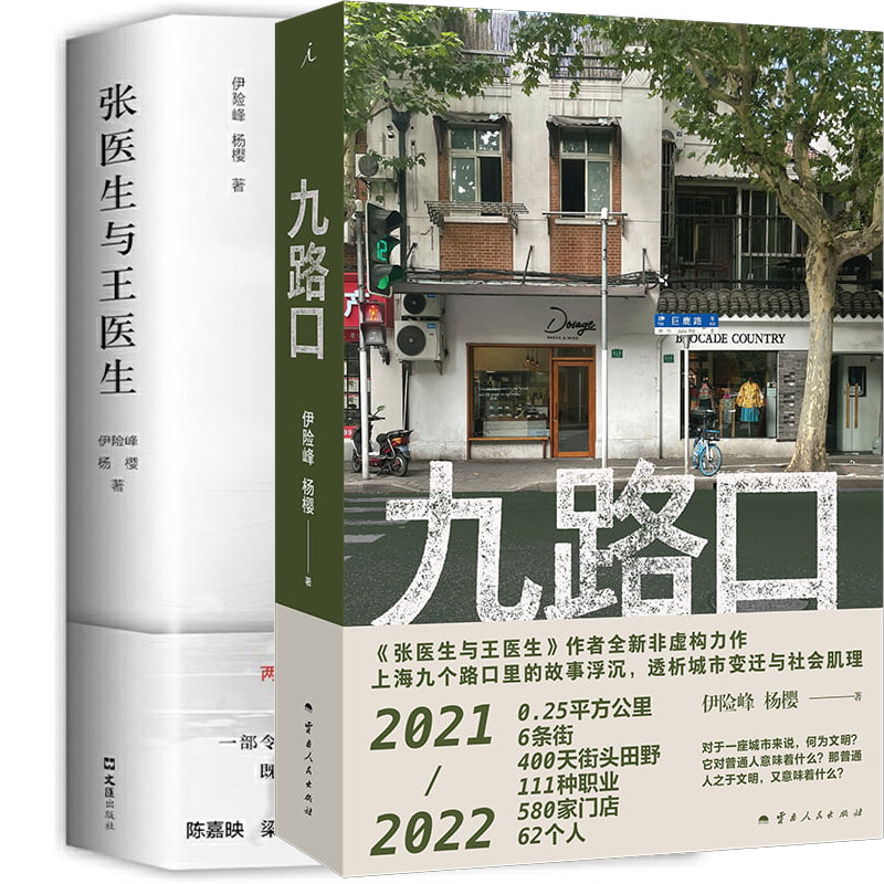 九路口+张医生与王医生共2册 作者:伊险峰 杨樱 著