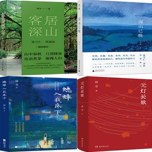 客居深山+深山已晚+蟋蟀入我床下+元灯长歌共4册 作者:傅菲 傅菲作品