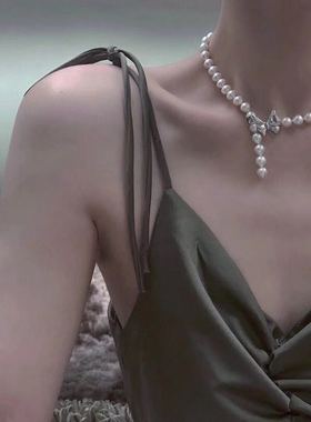 天然淡水精工高质感巴洛克珍珠