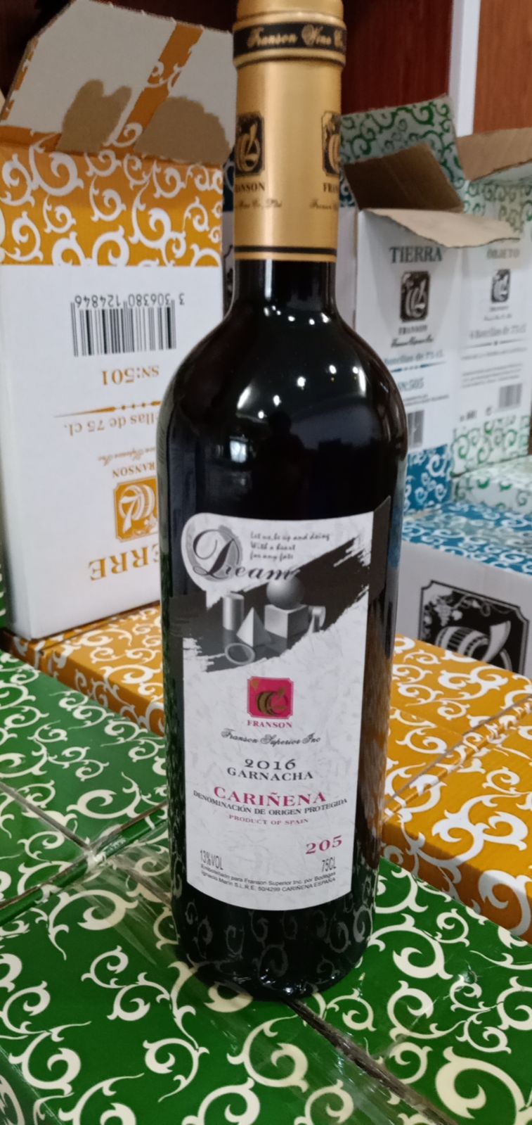 FARNSON丰颂红酒205干红葡萄酒原瓶进口红酒 原装进口葡萄酒包邮
