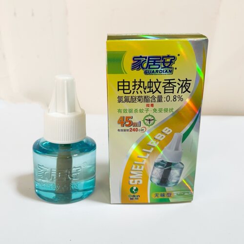 家居安电热驱蚊液补充装无味清香
