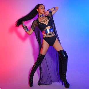 促销gogo演出服女大气新款欧美ds领舞服酒吧b组舞队比基尼表演服