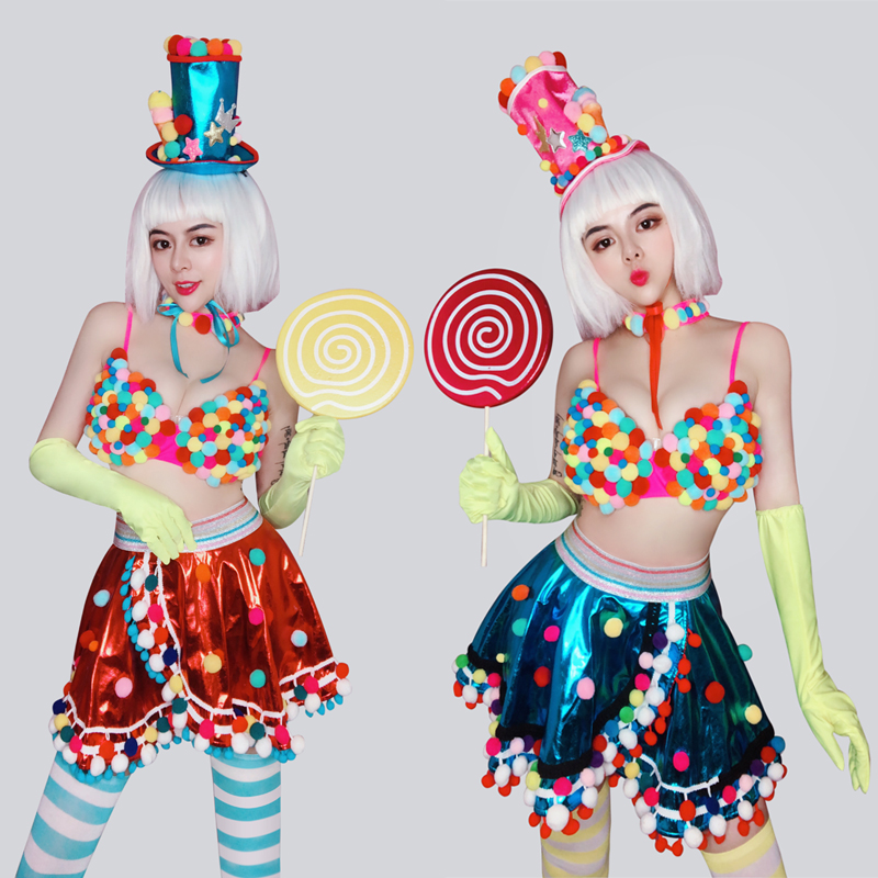 舞依芭酒吧ds演出服六一派对可爱性感gogo领舞服夜店dj女歌手服装|ruв категории Женская одежда, костюм/национальная одежда/театр костюм, национальная одежда/этап погрузки - от Buy2taobao.com для оказания профессиональной услуги покупки агента Taobao