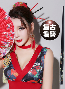 中国风发饰古典簪子写真