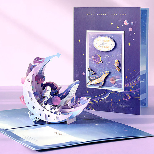 3d立体贺卡折叠创意礼物