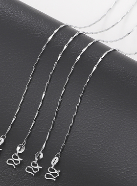 新秧铜瓜子链情侣简约