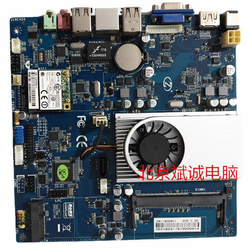 板ZA-1900AC1自带J1900四核CPU