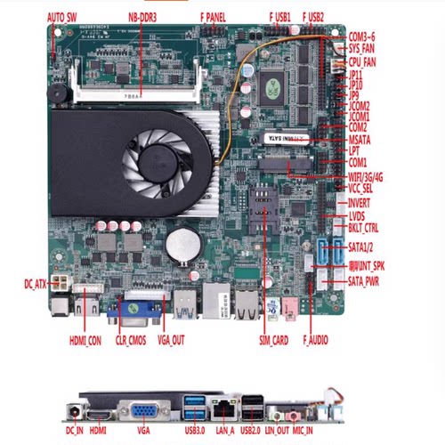 17*17ELSKYQM9400-I5-4200U板