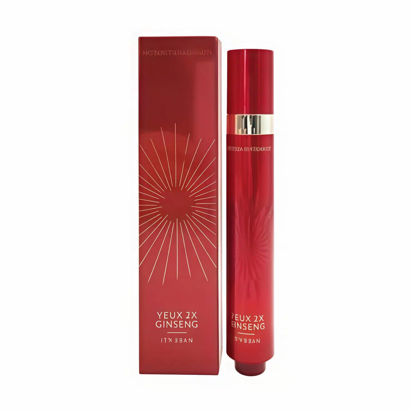 伊思红参滚珠眼霜15ml按摩头滋润补水改善眼周干纹