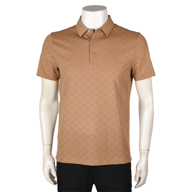 华斯度男士夏季新款翻领T恤