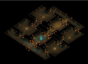 传奇地图素材 冥王 殿 动态独立真地砖 完整封边 dt283