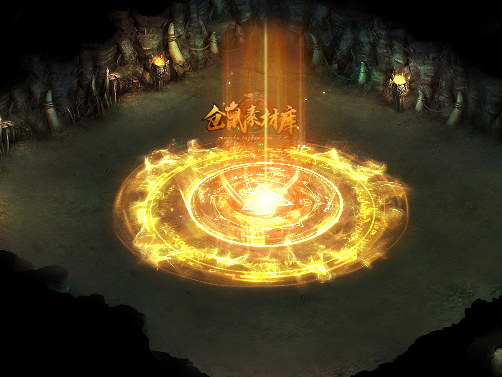 传奇技能素材  罗盘光束系列 全屏目标型  高清 PNG格式 SZ188