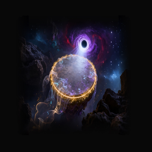 传奇地图素材 宇宙 副本 深邃之眼 浩瀚星空 动态 无缝封边 DT894