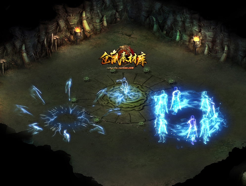 传奇技能素材 战系 践踏 移形换位 高清 PNG格式JN374