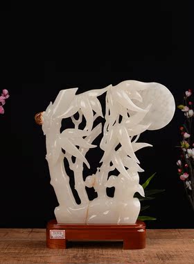 玉雕摆件装饰开业乔迁新居送礼