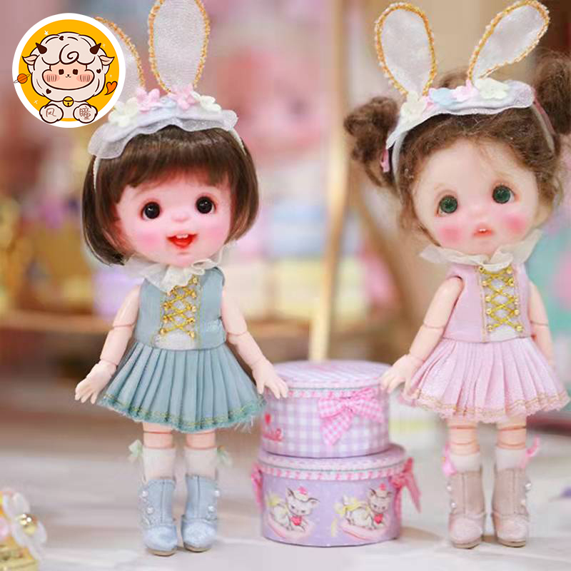 BJD六分风瞳娃鞋OB11鞋靴子