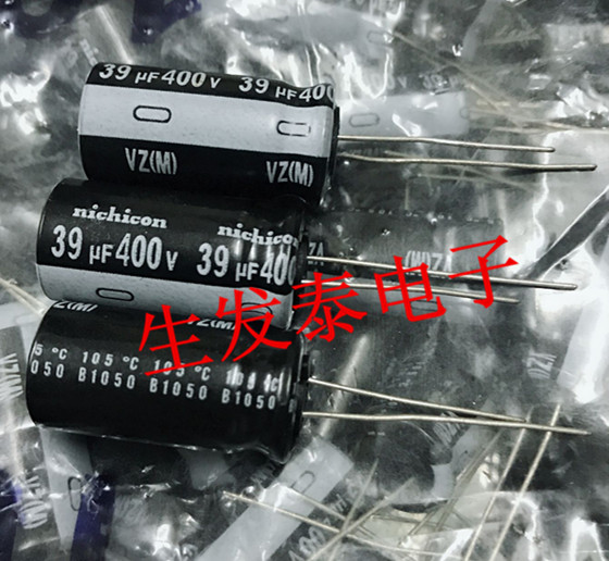 原装 电解电容 400V39UF 13X25 日本NICHICON/尼吉康 VZ 105°