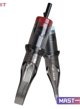 MAST魔侍纹身一体针夏安针短针打雾割线叉排圆针散口弧排针10支装