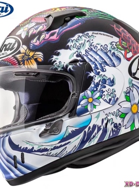 ARAI日本进口盔 ASTRAL-X XD 东赢龙摩托车头盔四季赛道全盔跑盔