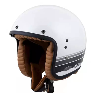 断码价Scorpion蝎子Belfast贝尔哈雷复古摩托车头盔四分之三半盔