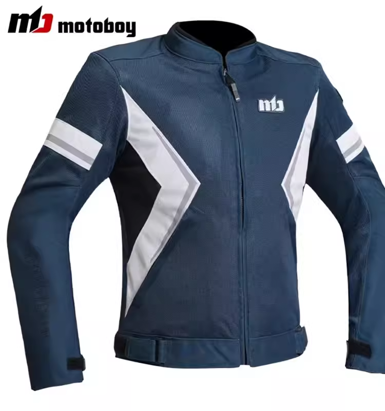 MOTOBOY 机车摩托车骑行服 夏季网眼透气 防摔 护具 赛车服上衣男