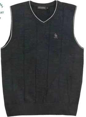 S.B.P.R.C/圣大保罗 男士休闲商务羊毛针织背心