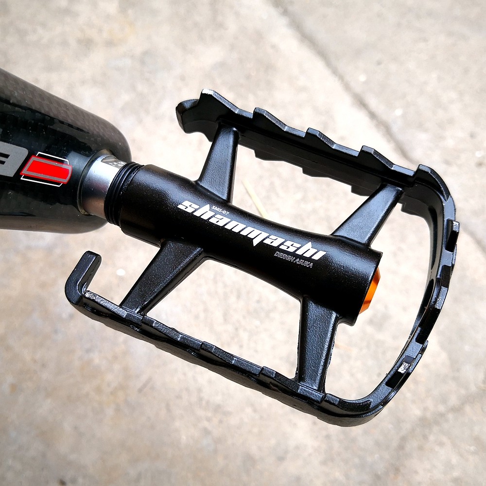 小巧轻量公路自行车轴承脚踏板折叠车改装脚蹬子不伤鞋山地车通用