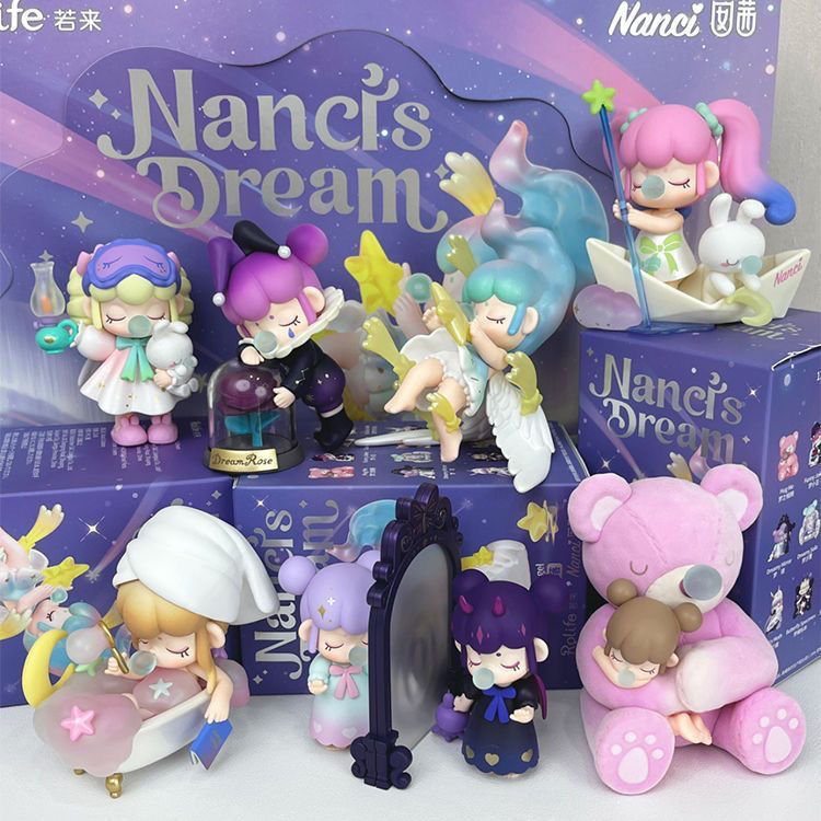 官方正品rolife若来nanci囡茜的梦系列盲盒 潮玩手办摆件女孩礼物