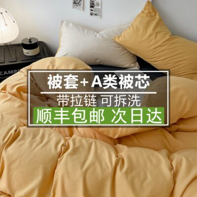 广州急发货可拆洗A类母婴级冬被